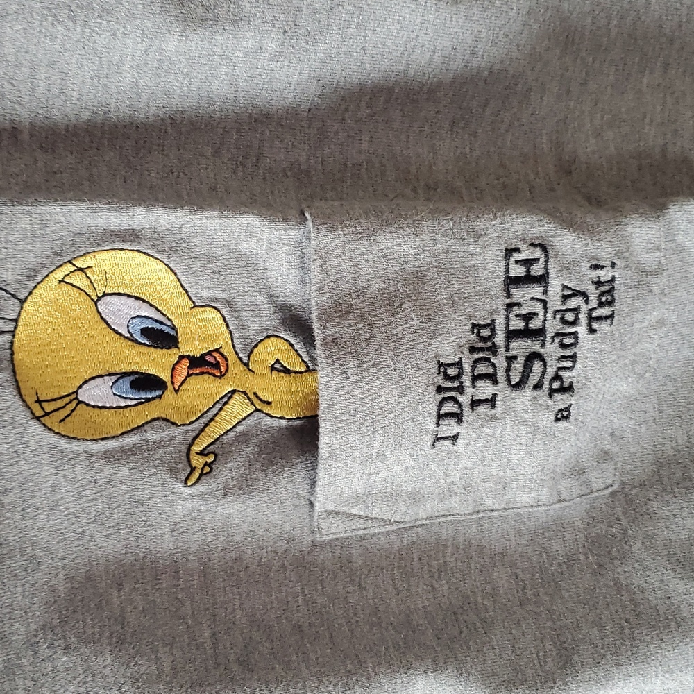 Tweety Bird Gray t-shirt Warner Brothers store - Picture 4 of 4